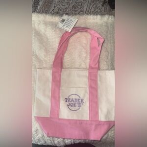 Viral Trader Joes Mini tote - Pink